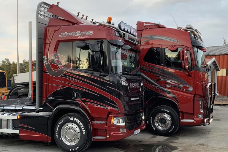 Jirléns Åkeri - Timmertransporter i hela Västerbotten